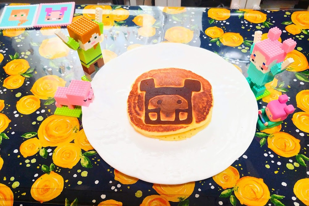 お絵描きパンケーキ